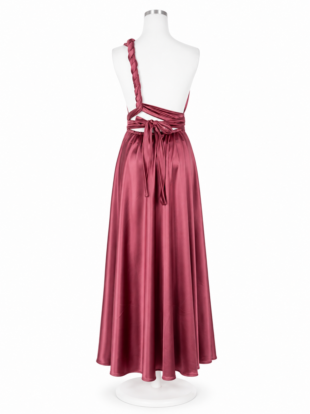 Vestido Multi Mauve – Vestido largo infinito para fiesta