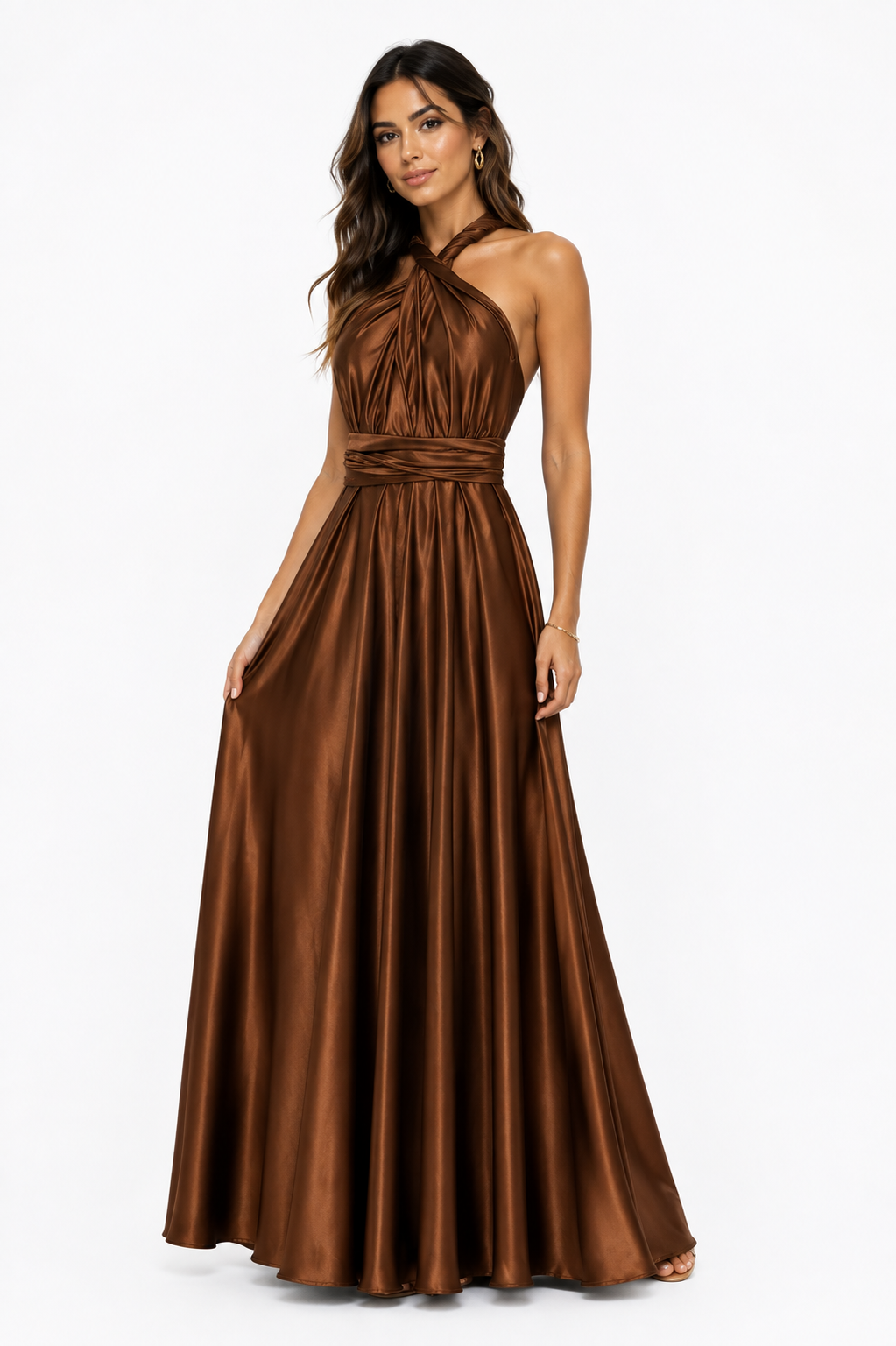 Vestido Multi Terracota – Vestido infinito multiposición