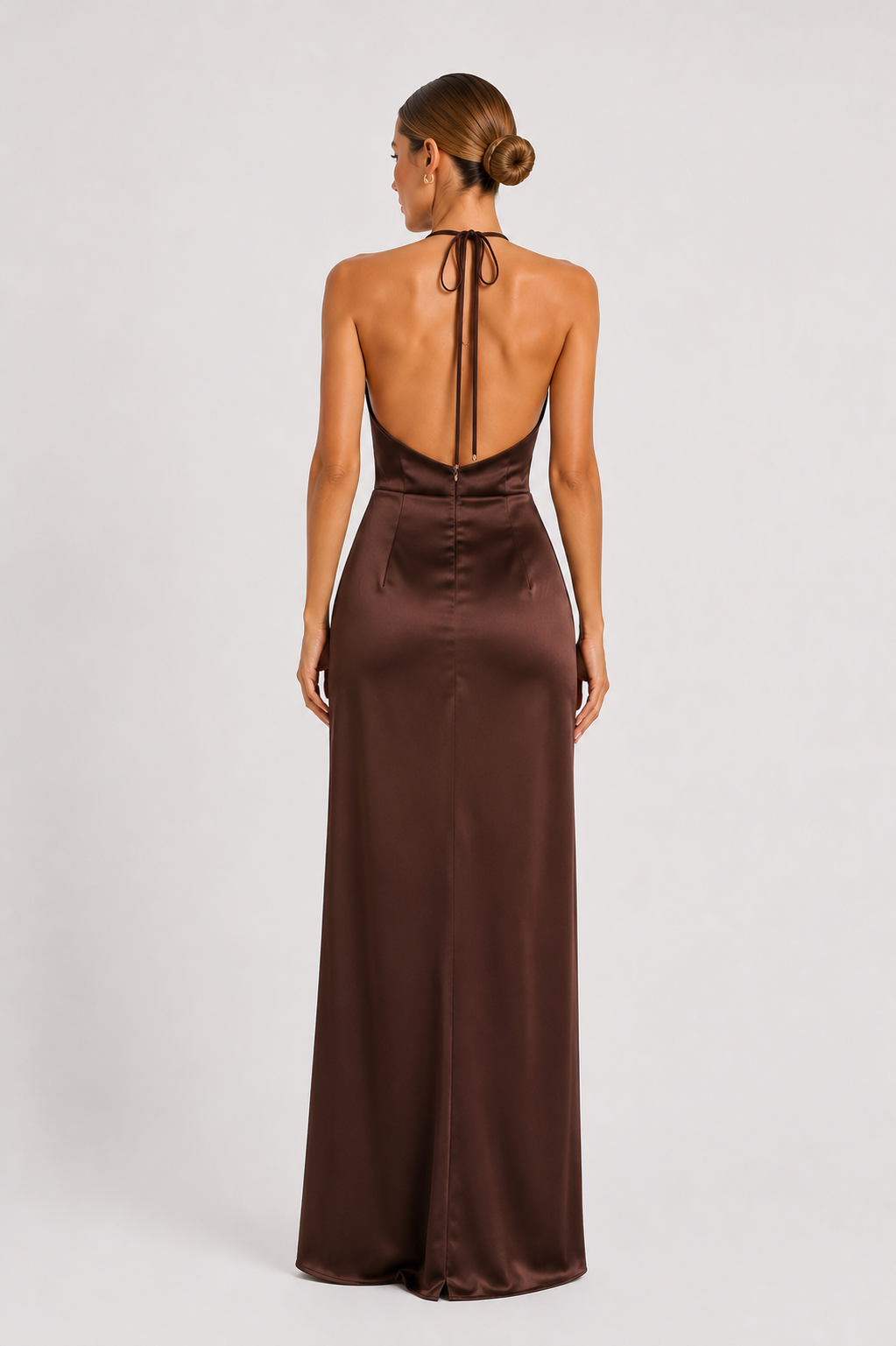 Vestido Nudot Café