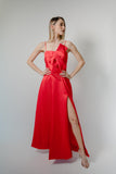Vestido rojo Sophia (Renta)-carlotina